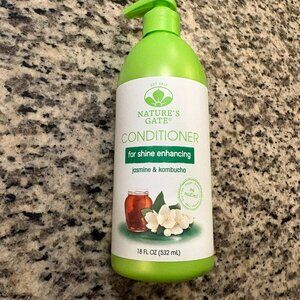 Nature's Gate Jasmine + Kombucha Shine Enhancing Conditioner, 18 OZ HTF